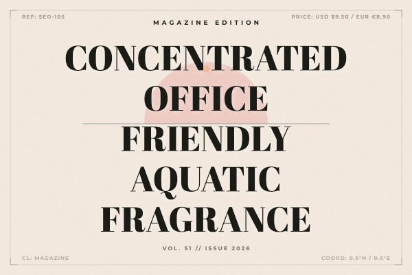concentrated office friendly aquatic fragrance