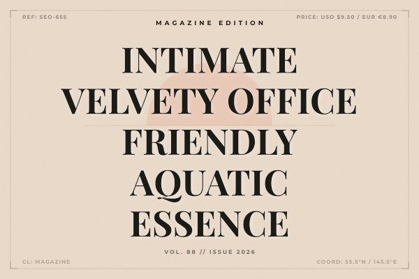 intimate velvety office friendly aquatic essence