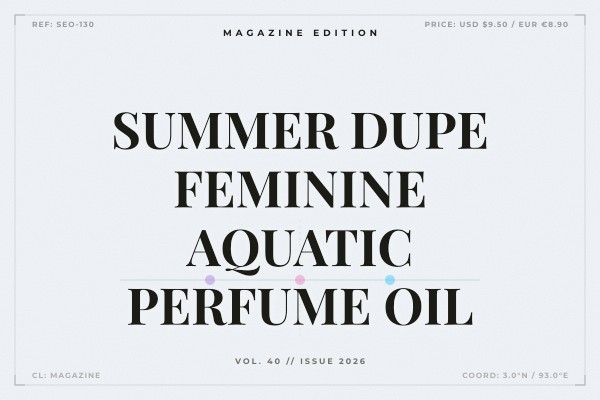 summer dupe feminine aquatic perfume oil